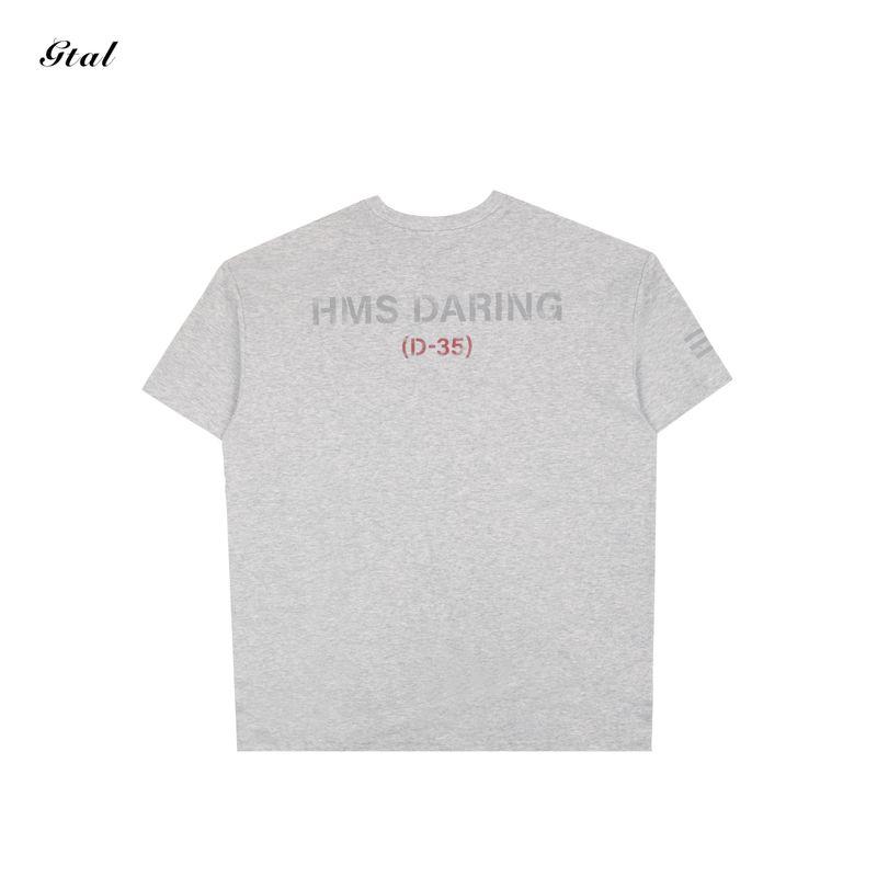 Gtal American Cruiser T-shirt Quick-Drying Cool Feeling Solona Short Sleeve Print round Neck Fitness Sports Stretch Tops