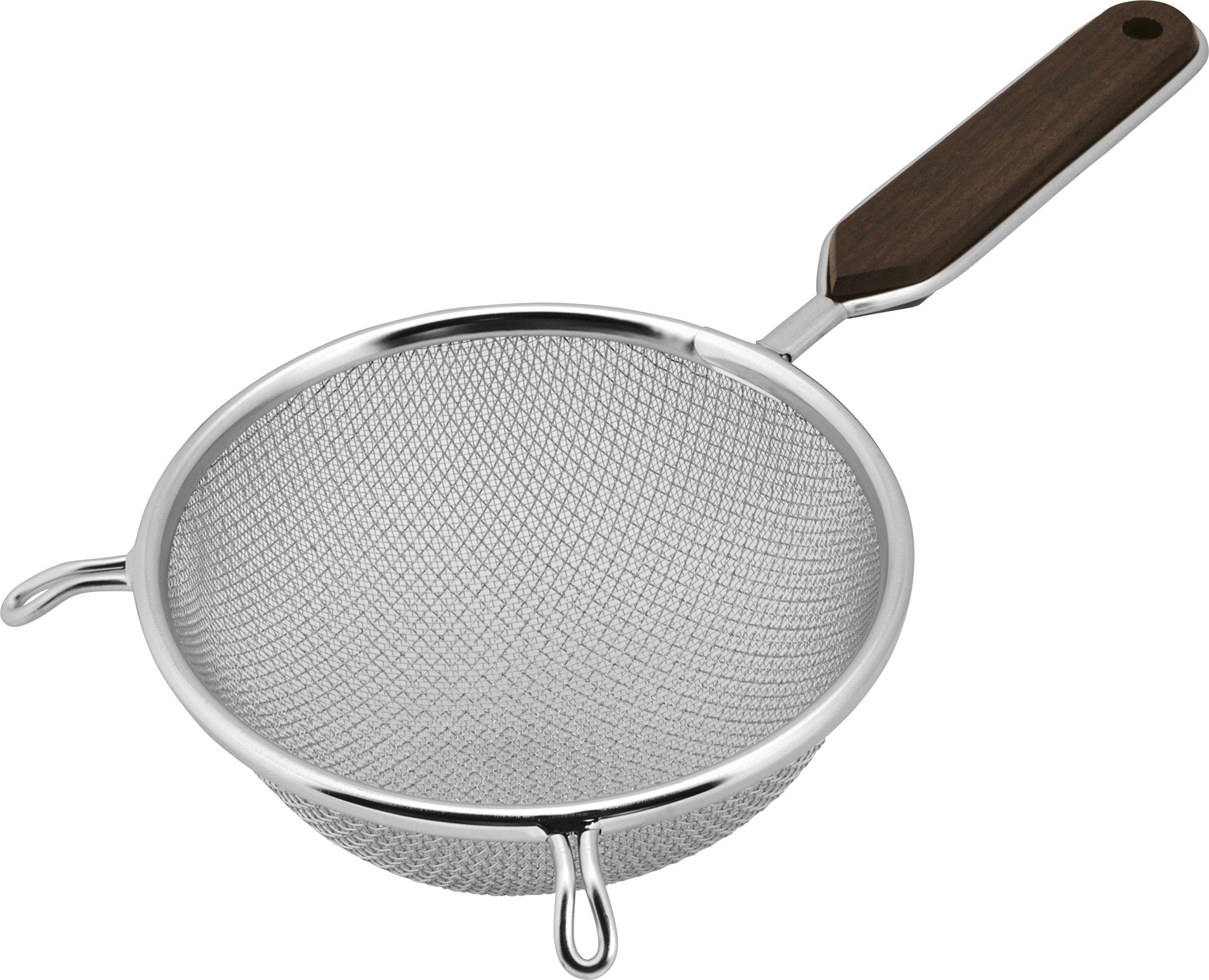 

Littlewood Diana Wooden Handle Strainer, Wide, 16cm, L-0020, Made in Japan