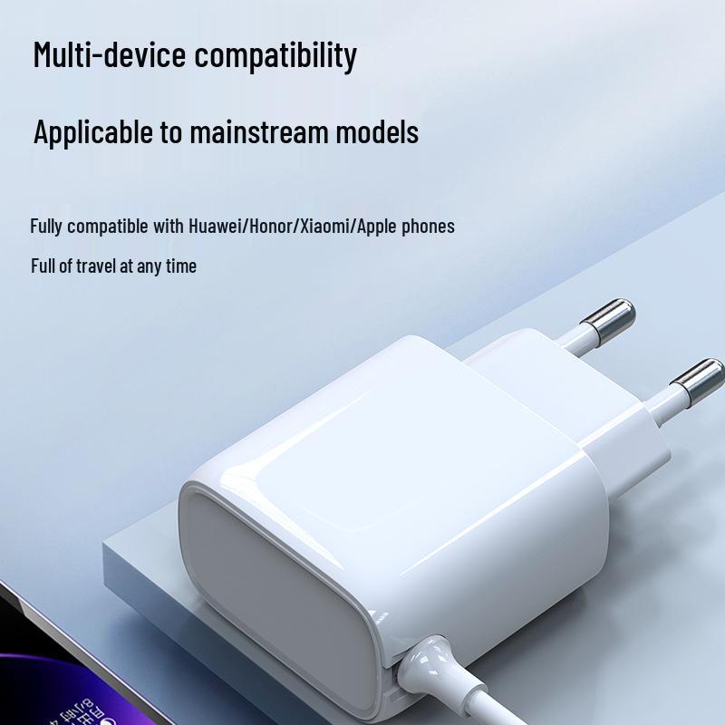 5V2A/2.4A Single C Port Charger, European KC/KCC Certified, Smart Home Adapter