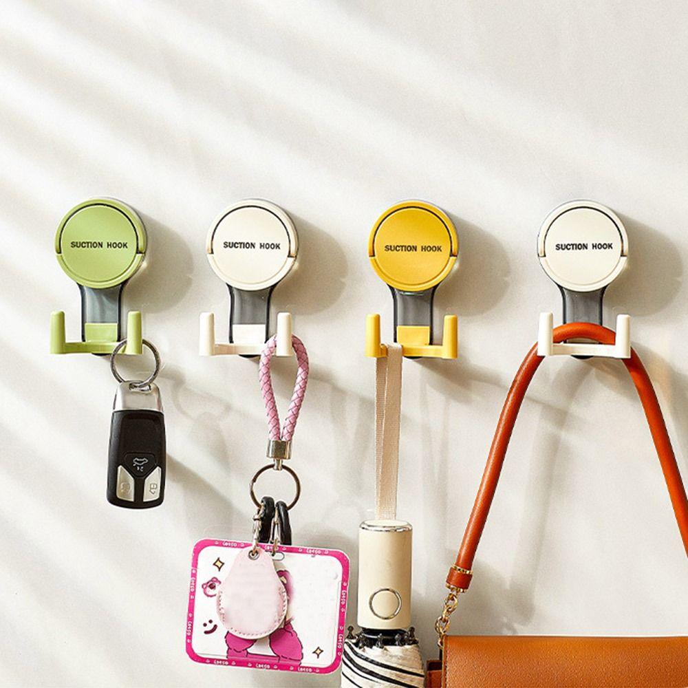 Multifunctional Keys Clothes Hooks Removable Rotating Towel Hook  for Household