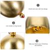 9Pcs Alloy Christmas Bells Vintage Mini Hanging Bells DIY Craft Accessories Tree Decorations Small Bell Mini Bell