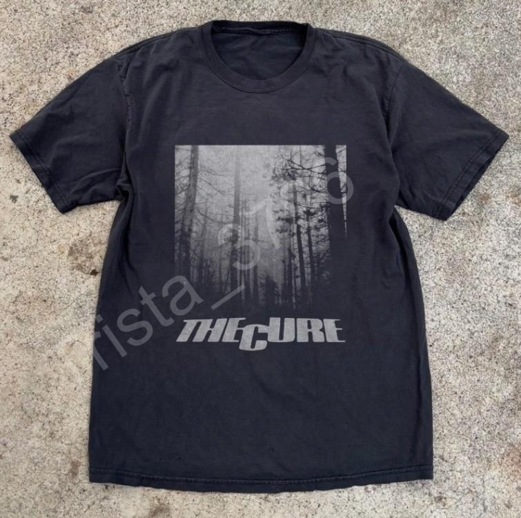 The Cure A Forest T-shirt, Unisex Black T-shirt, Size S-3XL