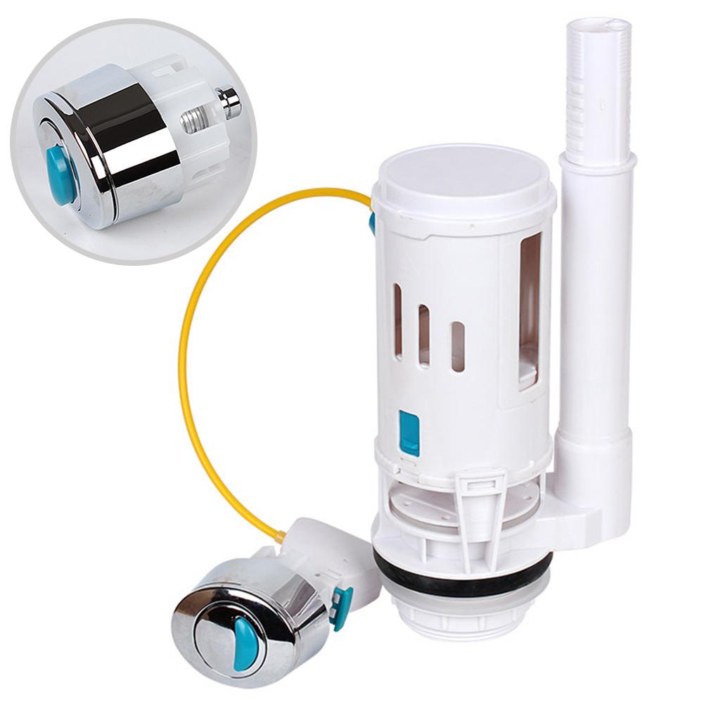 Brand New None Dual Flush Valve Toilet Cistern White 1.5\" And 2\" 1pcs Adjustable Cistern Outlet Dual Flush Valve