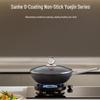 SANHO 0-Coating Non-Stick Wok with Smart Temperature Sensor