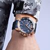 Men'S Watch Multifunctional Timing Waterproof Steel Belt Business Quartz Watch Men'S 2068G