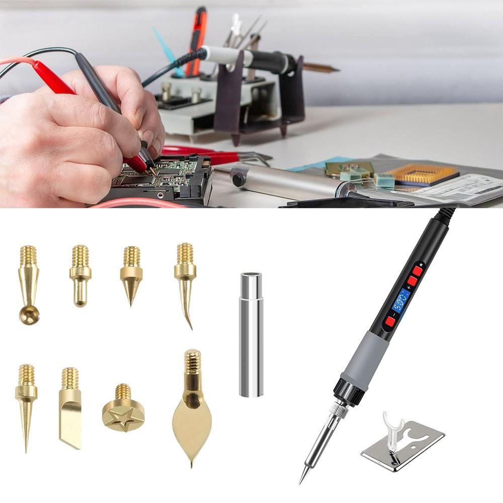 9PCS/Set Tool 3D Printing Modify Finishing Tool Gold Hot Melt Finishing Tool  For Voron 2.4/MK4