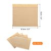uxcell Kraft Paper Sandwich Greaseproof Paper Cookie Paper Snack Lunch Bags for Home Bakery x 15 400 Count Bags, Bags, Bags, Bread, 16.5 cm, Brown,
