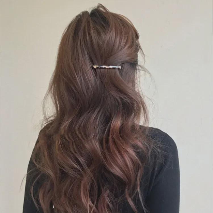 Korean Simple Hairpin: Temperament Ponytail & Horizontal Clip Headdress