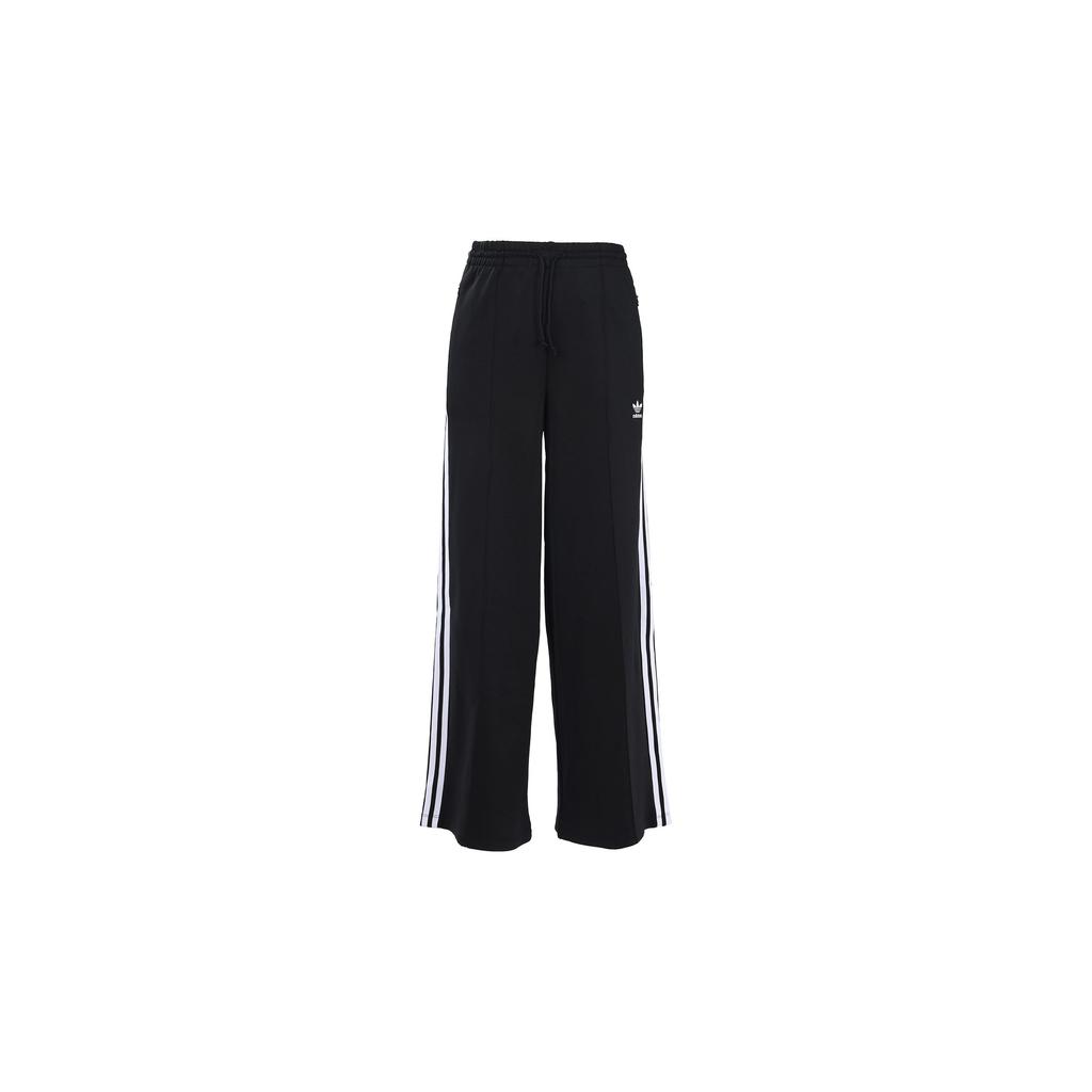 adidas Originals Women's PRIMEBLUE Classic 3-Stripes Wide Leg Pants Black GD2273