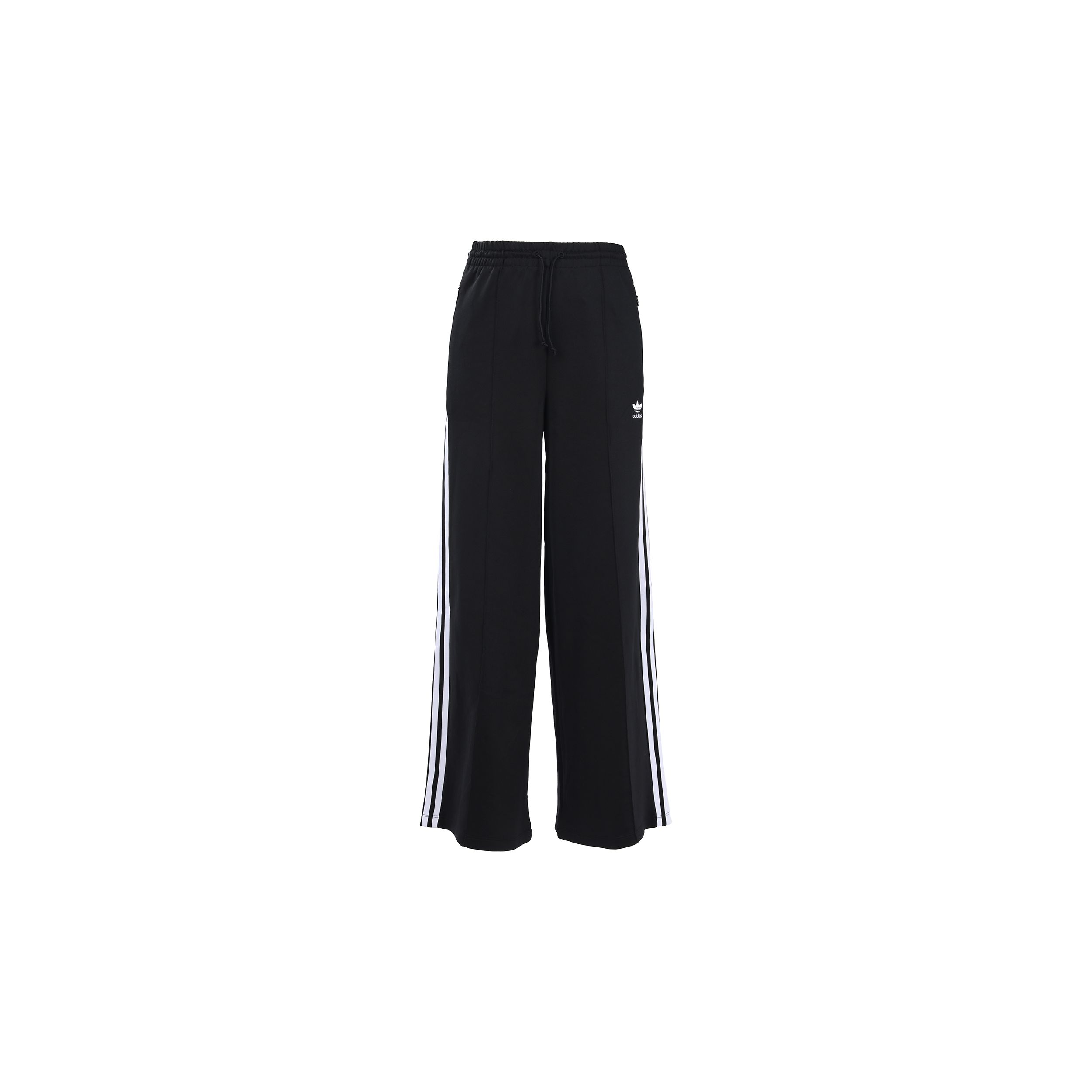 adidas Originals Women s PRIMEBLUE Classic 3-Stripes Wide Leg Pants Black GD2273 XXS