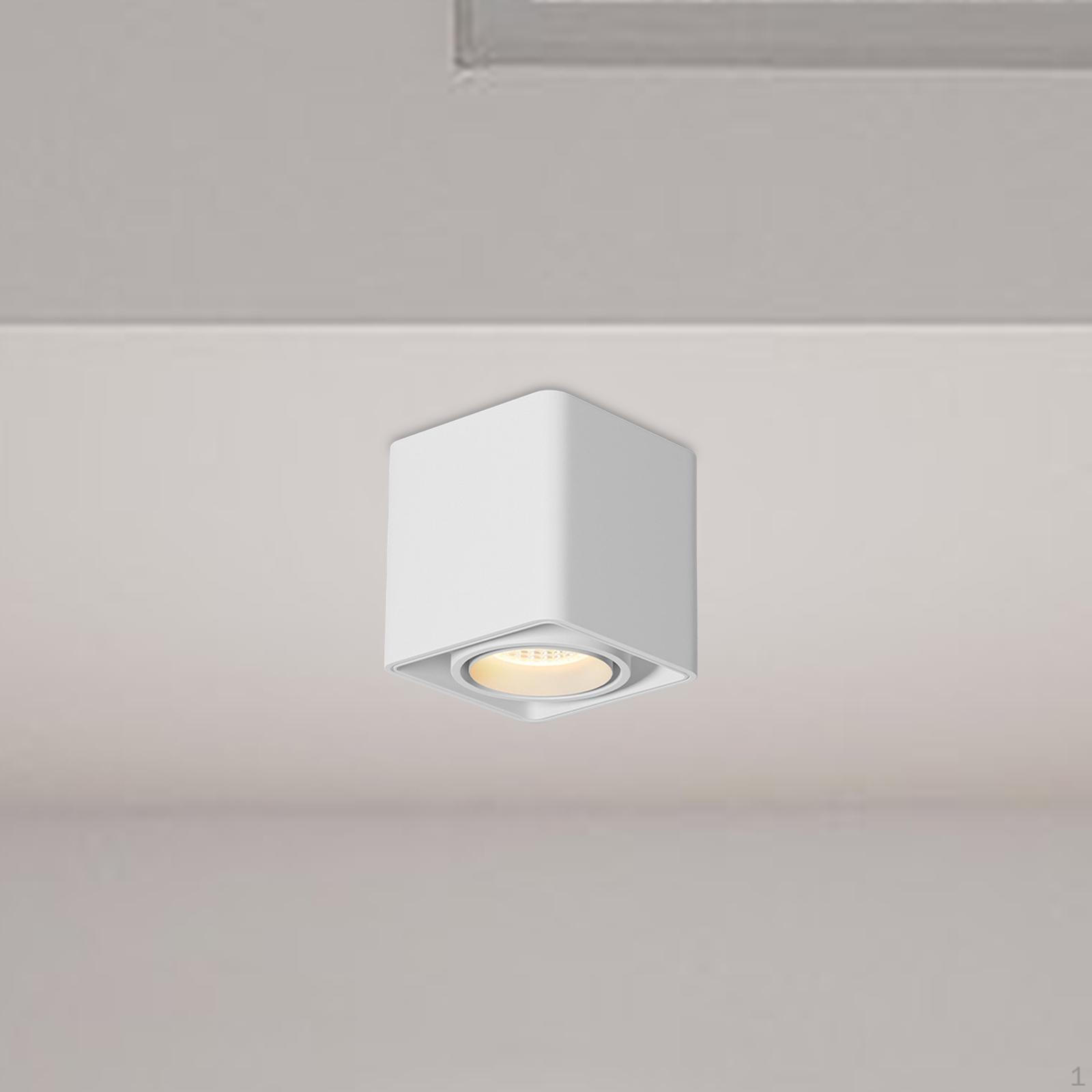 

Ceiling Focus Light Lamps Aluminium Anti Glaring Hallway Lighting Cylinder Down for білий