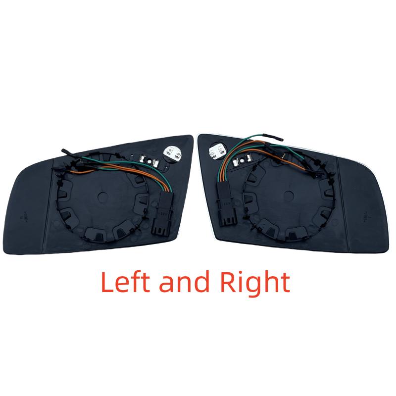 Car Wide Angle Heated Mirror Glass With 4 P Rear-view Heating Lenses For BMW 5 E60 / E61 (2003-2009) 6 E63 / E64 (2004-2010)