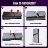 Replacement Faceplate Plastic Hard Shell Anti-Scratch Console Shell Panels Faceplate for PS 5 Pro Disc/Digital Edition
