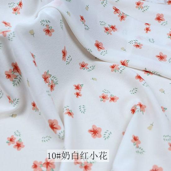 

Цветочные шифоновые ткани драпированные мягкие блузки платья ткани для одежды корейские милые DIY ручная работа рукоделие материалы для одежды шитье 150x100cm