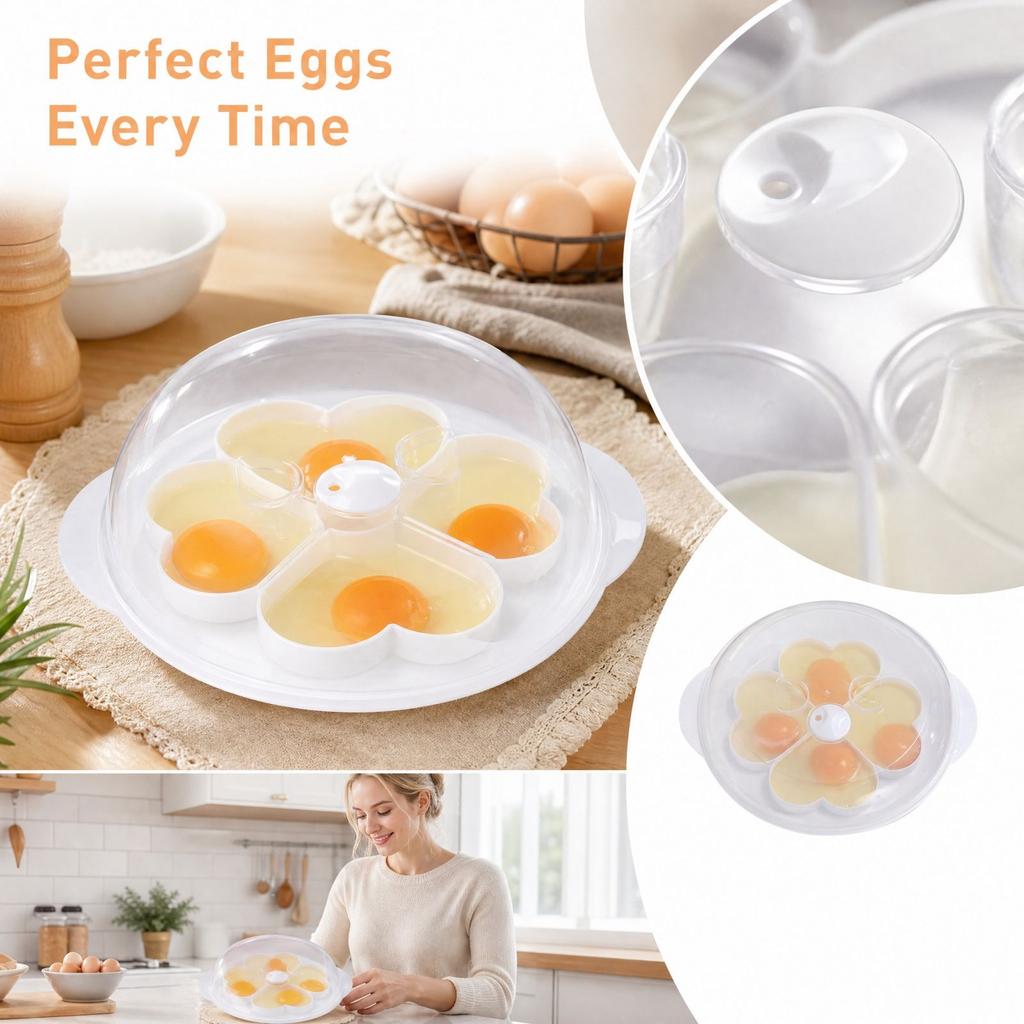 Egg Cooker for Boiled Eggs, Kitchen Tool for Cooking Eggs