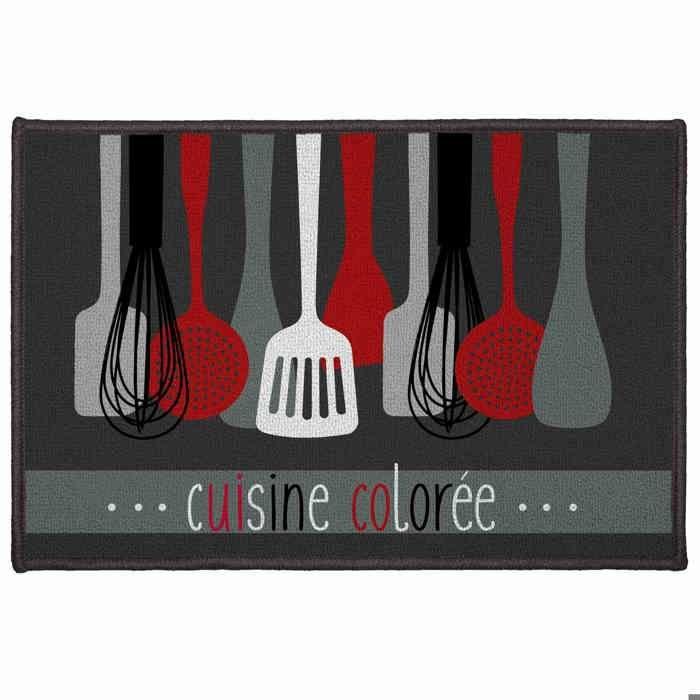 Tapis Multi-usage 40 x 60 cm Cuisine Colorée