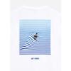 YONEX 251Ts046U White Unisex New Season Mood Short Sleeve T-Shirt