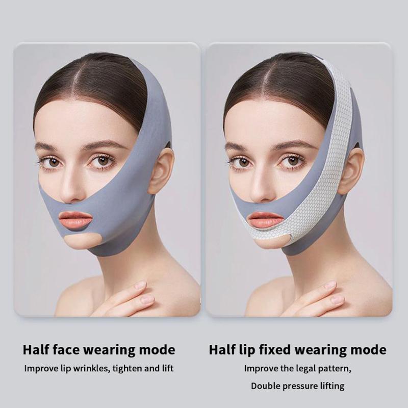 Bandage amincissant pour le visage, sculptant le visage en V et réduisant le double menton, bande liftante anti-rides pour raffermir et prendre soin de la peau