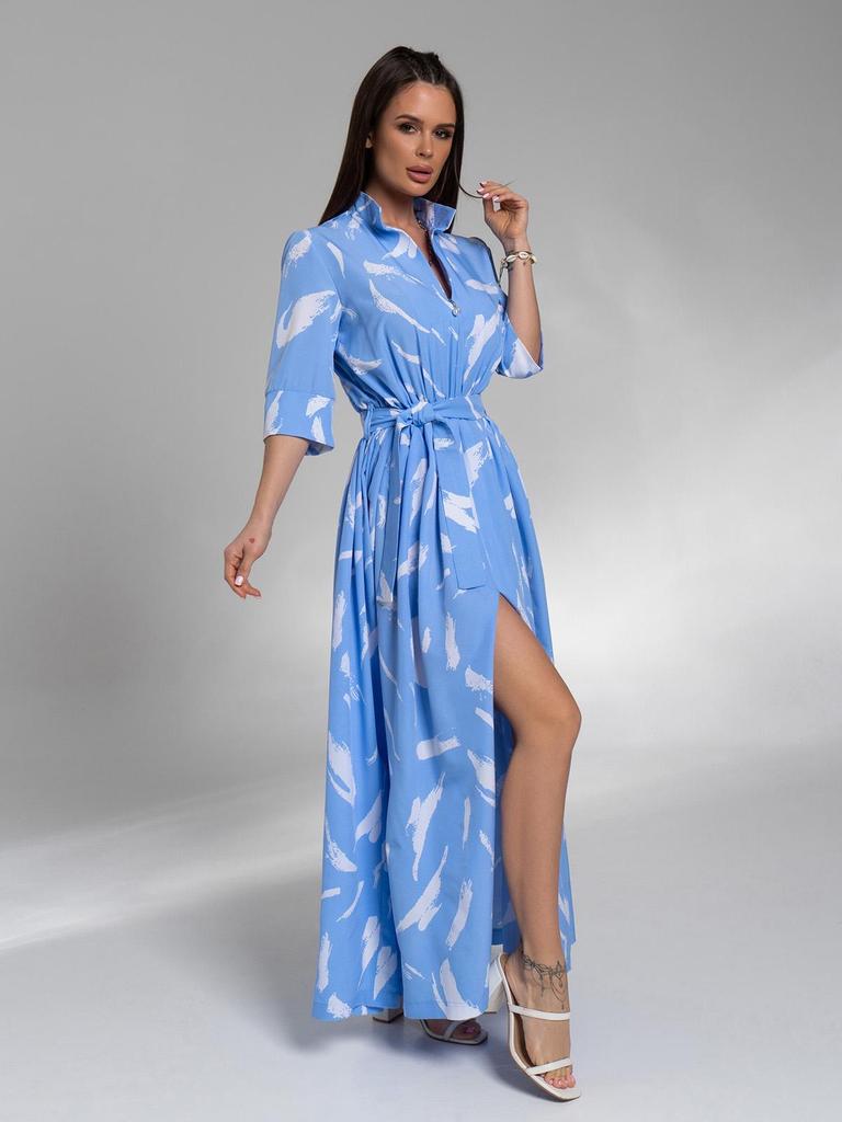 Long Dress with ISSA Plus Slit