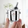 Bucket Shaped 60 Minutes Kitchen Timer Stainless Steel Mechanical Wind up Timer Time Reminder