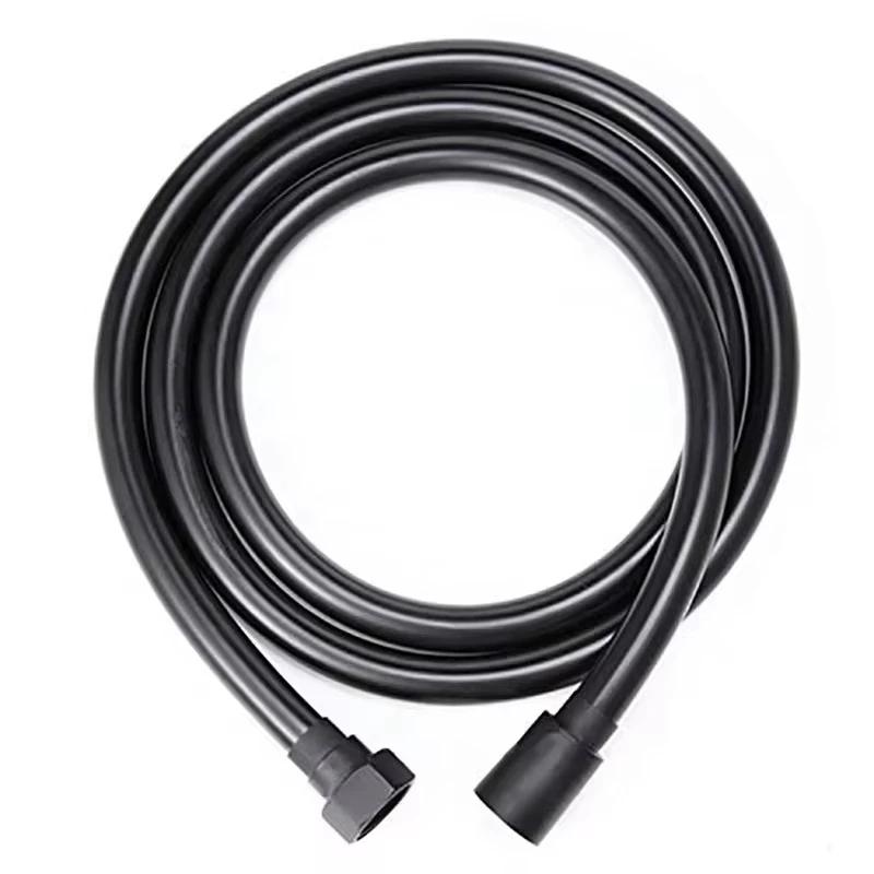 2m/1.5m/1.2m Super Soft Silicone Shower Hose Anti-twist Gun Metal Bathroom Pipe Long Water Pipe High Quality Pvc Pipe