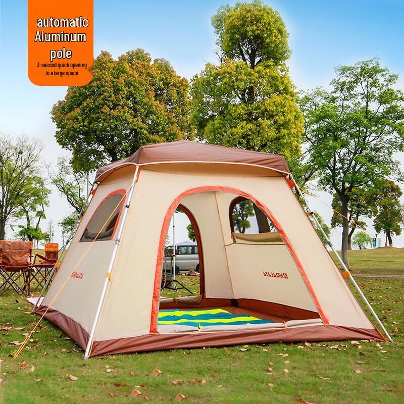 Himalaya 3-4 Person Automatic Quick Setup Camping Tent