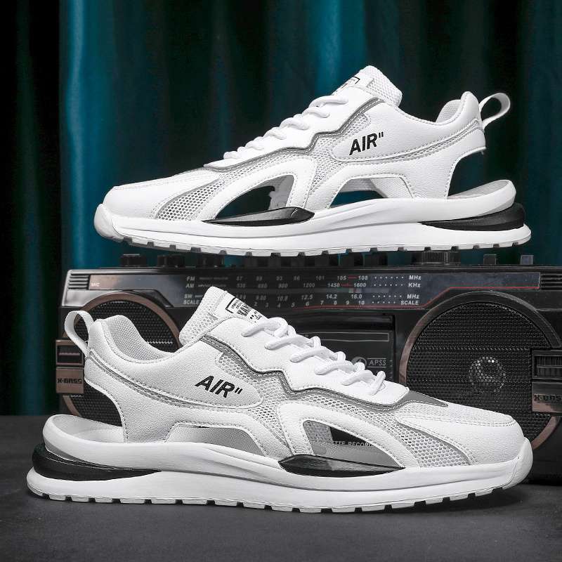 

Сандалии мужские летние трендовые верхняя одежда для спорта на открытом воздухе нескользящие износостойкие для вождения пляжные болотные тапочки с отверстием для головы 44