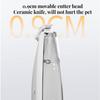 Pet Shaving Pet Grooming Trimmer Suctionable Pet Hair For Cats Dogs Foot Hair Pet Grooming Kit USB Rechargeable Pet Hair Clippers