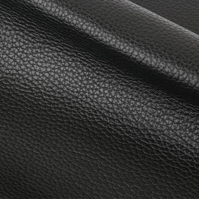 3.5mm Thick Cowhide Leather DIY Leather Table Cushion, Top Layer Cowhide Cooling Mat Leather Mattress, Sofa Cushion, Pure Black