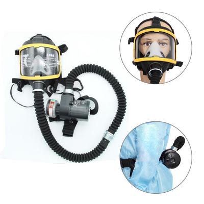 Masque à gaz complet à flux Constant électrique, système de respirateur, masque de protection, fournitures de sécurité, 1 ensemble