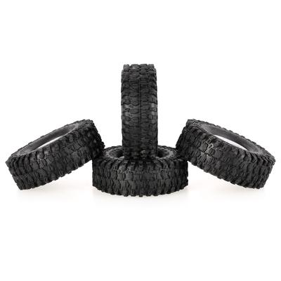 4 Stücke AUSTAR AX-5020D 1,9 Zoll 120mm Reifen mit Nabe für 1/10 Traxxas Redcat SCX10 AXIAL RC4WD TF2