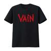 Vain Rock Band Print  T Shirt for Men F144 Vintage Washed Homme Fashion Breathable Designer Clothes Soft Streetwear Stretched