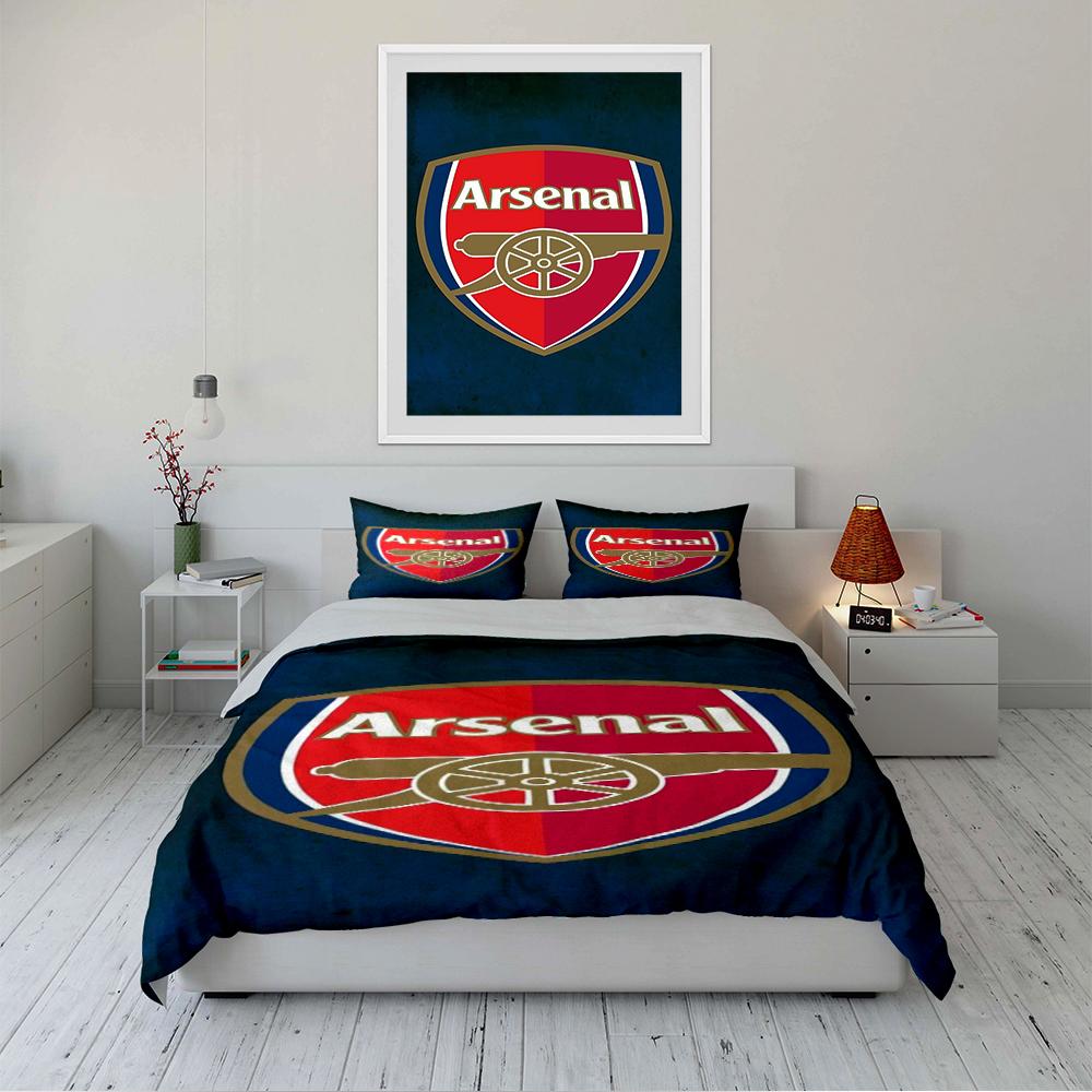 "Arsenal Logo Bedding Set" Bedding set (1 duvet cover, 2 pillowcases, duvet not included)