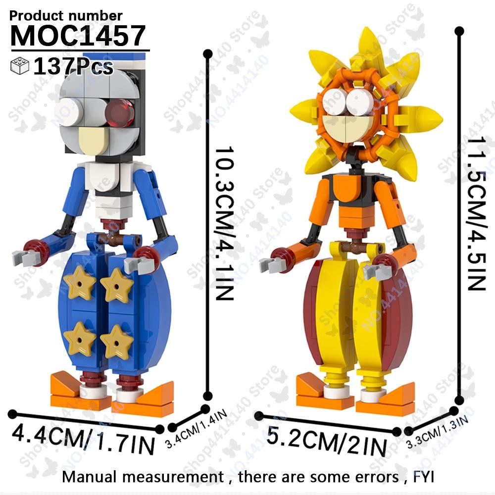 

MOOXI FNAF Cartoon Horror Game Movie Restore The Scene Character Building Blocks Set DIY Bricks Adult Model Montessori Kids Toys