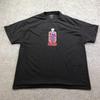 Evangelion Pleasures Shirt Mens 2XL Black Kaworu Nagisa Graphic Tee Anime Unisex T-Shirt