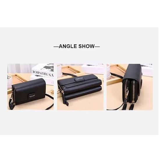 Ketmart Umhängetasche für Damen mit 1 abnehmbaren Riemen und Reißverschluss, Umhängetaschen, Clutch, Tragetasche, Handtaschen, Geldbörsen