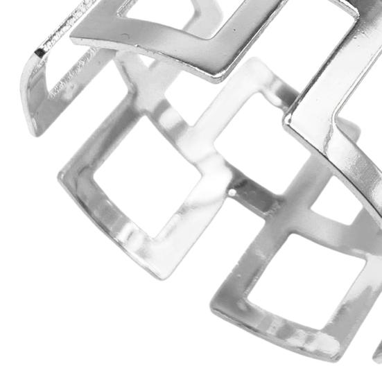 Kroužek na ubrousky Kreativní tvar Hladký bez otřepů Odolný proti korozi Odolný proti korozi Nedeformuje se snadno Dekorativní kroužek se sponou Dekorace stolu