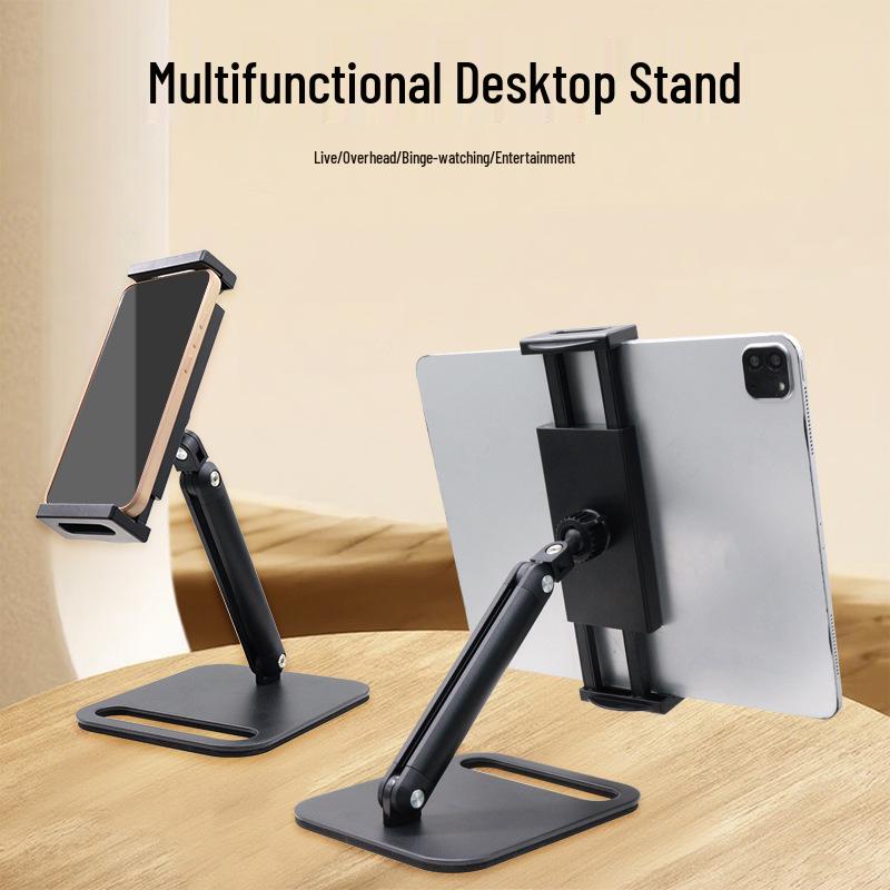 Popular Adjustable Metal Stand for Tablets - Ideal for Streaming, Binge-Watching, Office Use & More