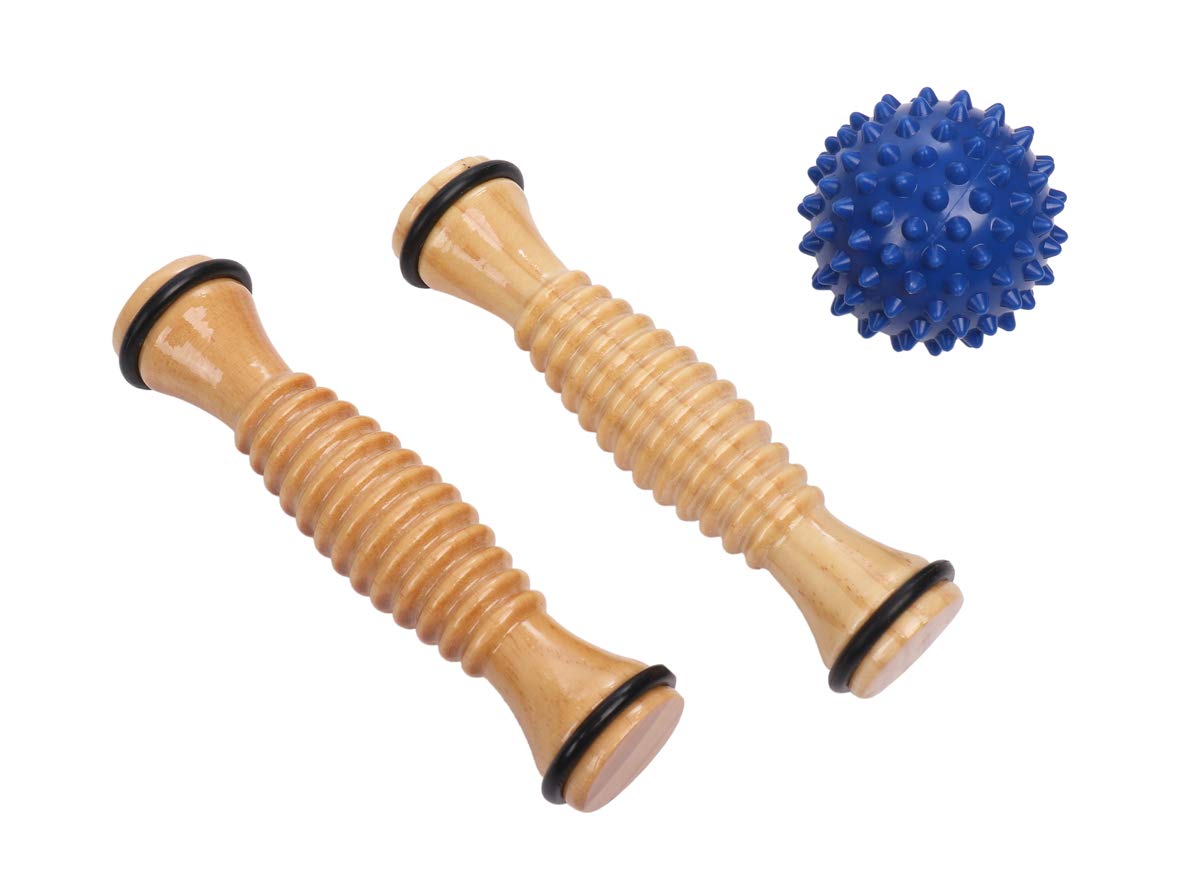 

Set of Soothing and refreshing ballet foot roller with foot massage and hand massage ball 2