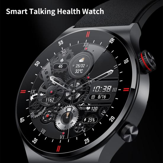 HW20 Smart Watch Multifunctional Health Monitoring IP67 Waterproof Fashion BT Calling Sleep Monitoring ECG+PPG Business Watch for Everyday Life
