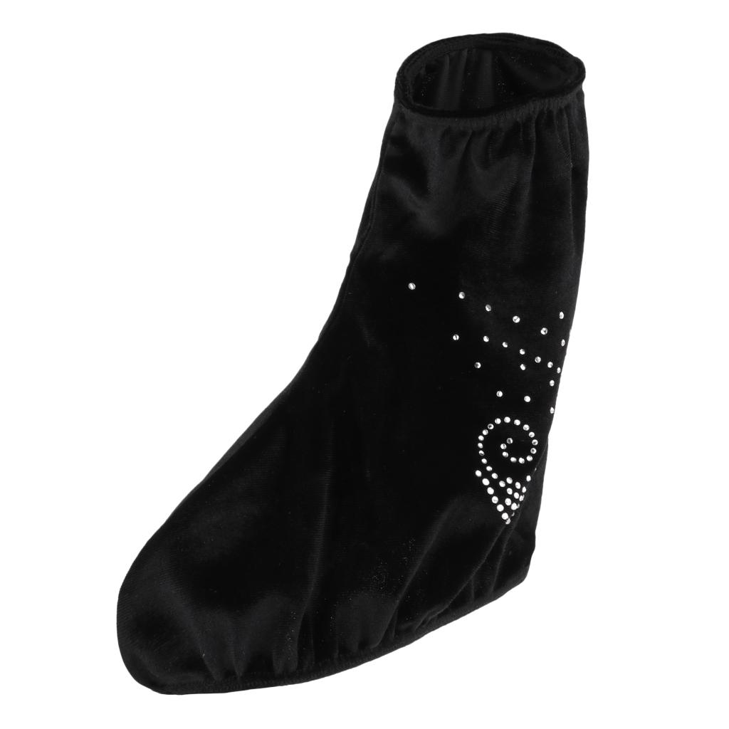 2x Figure Ice Skating Boot Covers Overshoes for Women Men -