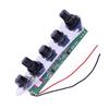 Control Plate, 5 Ways Switch Loaded Metal Prewired Guitar Control Plate for Guitar Replacements Parts Control Plate Set