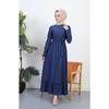 Belted Dress 0582-03 Indigo