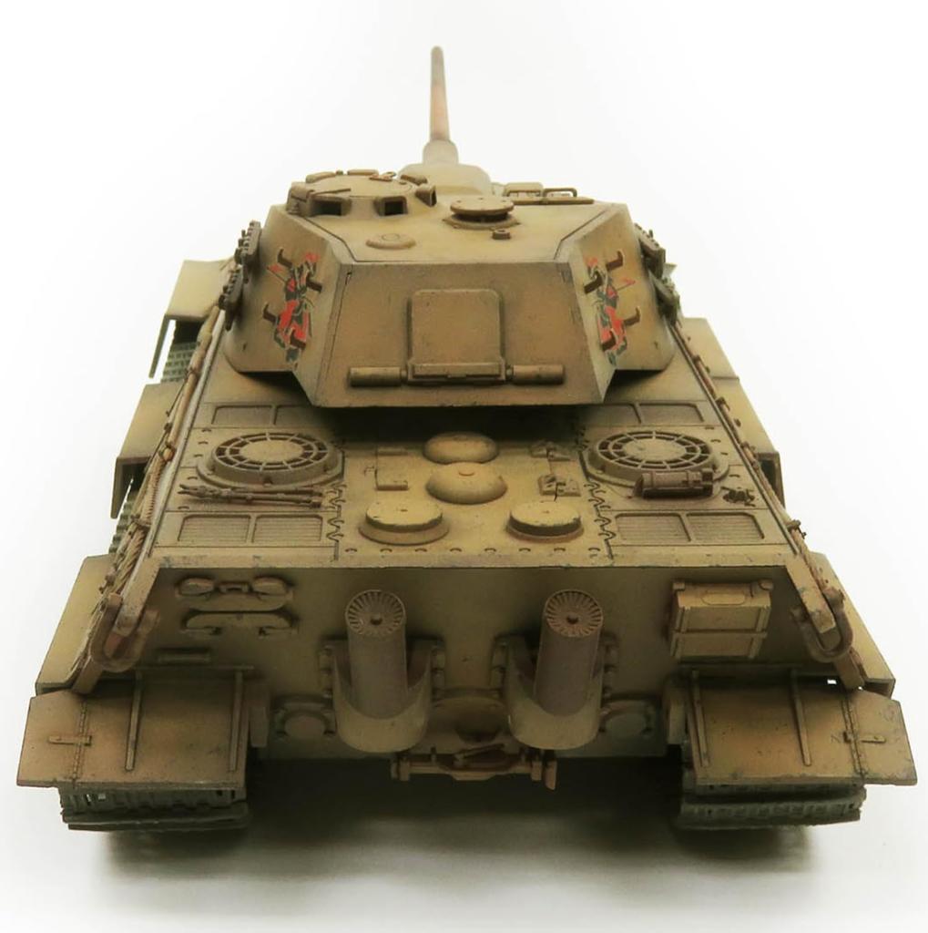 Rocket Models 1/35 Měřítko Německá věž E-50 Typ F „Panther Fang“ s nočním viděním a kovovým kanónem, Plastikový model kit 47028SP