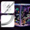 1 set Staffa Regolabile in Lega di Alluminio per Acquario Supporto Robusto Resistente Supporto Sospeso Stand per Illuminazione Acquario Luce