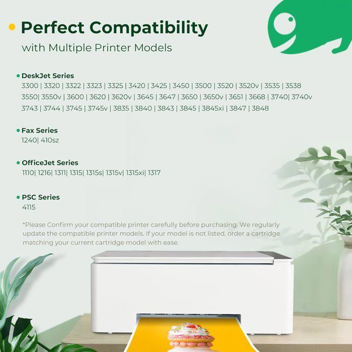 27 XL 28 XL Cartouches d'encre Remanufacturées pour HP 27XL 28XL pour HP Deskjet 3320 3325 3420 3520V 3550 3650 Officejet 4215 Pro