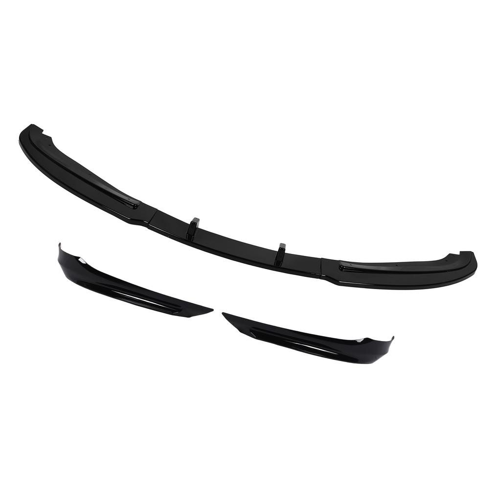 5PCS Front Bumper Lip Chin Spoiler Splitter Sporty Bumper Lip Body Kit Fit for 3 Series E90 E91 LCI 2007 to 2012