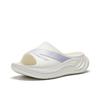 Anta Classic Trendy Basic Casual Versatile Soft Sole Comfortable Beach Non-Slip Slide Sandals Women Footwear White Purple 122538528R-1