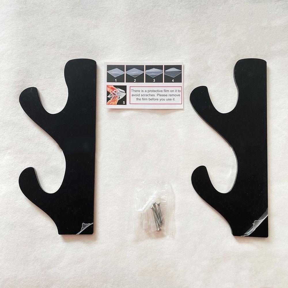 2Pcs Acrylic Lightsaber Showing Stand Decorative Lightsaber Hang Rack Countertop