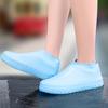 1 Paar wasserdichte Regenschuhüberzieher, rutschfeste Silikon-Wiederverwendbare Überschuhe für Damen und Herren, Reise, Outdoor, Regendichter Stiefel-Schuhschutz